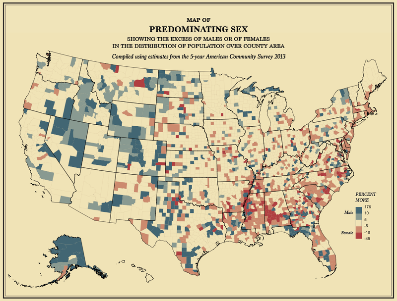 Illustration for article titled An Awesome Modern Take on the Statistical Atlas of the United States